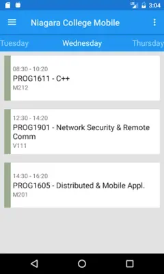 Niagara College Mobile android App screenshot 1