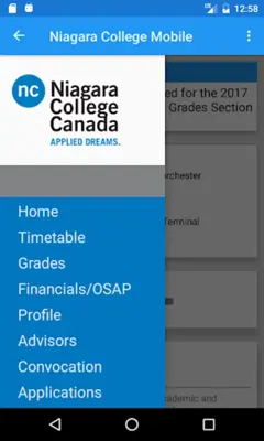 Niagara College Mobile android App screenshot 2